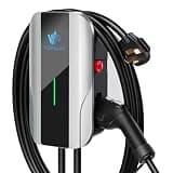 J1772 Level 2 EV Charger 40 Amp,9.6kW No App Plug & Charge NEMA 14-50P 25ft