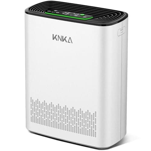 Air Purifier for Home Bedroom Large Room, True HEPA Air Cleaner, Washable Pre-Filter, PM2.5 Display, Auto & Turbo & Sleep Mode for Pollen, Odor, Dust, Smoke