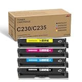SRITE C230 C235 Toner Cartridge High-Yield Replacement for Xerox 006R04391 006R04392 006R04393 006R04394 Toner Compatible with Xerox C235DNI C230DNI Color Printer (4-Pack)