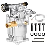 YAMATIC Horizontal Pressure Washer Pump 3/4" Shaft 2500 PSI @ 2.3 GPM Replacement for Homelite, Troybilt, Simpson, Karcher Honda GC160 AR RMV 2.2g28 Power Washer Engines