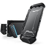 Mumba Blade Series Case for Nintendo Switch 2 [Dock Friendly] [Military-Grade Protection] Switch 2 Grip Protective Cover Shell, Quick-Release Joy-Con, Accessories for Switch 2 Controllers (Black)