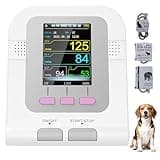 Easesyn Veterinary Blood Pressure Monitor for Small Animals,Home Use Pet Hypertension Monitor,3 Cuffs Included,100 Groups Memory for Cat Dog Pet Use