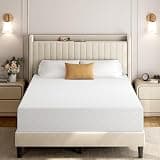 Yaheetech 12 Inch Queen Mattress 3 Foam Layer Cooling Gel Memory Foam Mattresses, Green Tea for Fresher Sleep, Medium Firm, CertiPUR-US Certified, No Fiberglass, Queen Size Mattress in a Box