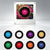 Purryegift NFC Music Player Acrylic Frame, Retro Desktop Audio Display with 9 Colorful Album Discs & Dynamic LED Light Effects, Programmable Music Box with 128MB TF Card