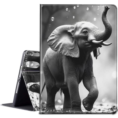 for Kindle Paperwhite Case 11th Generation 2021 6.8 inch for Kindle Paperwhite Signature Edition Case with Adjustable Stand & Auto Wake/Sleep Smart Protect Cover - Grey Elephant