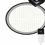 Dalumian Graphene Electric Heating Carpet, Heated Foot Warmers Under Desk, Heated Floor Mat, Heated Area Rugs with Timer Fast Warm Up, Suitable for Yoga/Indoor/Under Desk(C,120 * 120cm)
