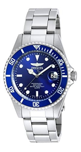 Invicta Men's 9204OB Pro Diver Analog Display Quartz Silver Watch