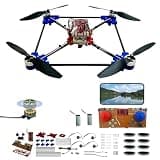 DIY Drone Kit with Brushless Motor & Dual Camera - STEM Building Project with Optical Flow Hovering, 360° Flips, One-Click Controls for Beginners to Learn Drone Engineering