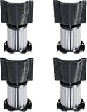 H13-Class HEPA Filters(4 Pack) - for PROMOMO Handheld Vacuum- Washable (Recommended Replacement Frequency: 6-8 Months)
