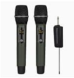 Dejasound Wireless Microphone Set of 2 with Receiver