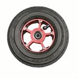 6 Inch Pneumatic Tire For Electric Skateboard 160Mm Diameter Aluminum Alloy Wheel Hub Off-Road Skateboard Accessory, Rubber Skateboard Tires, Longboard Wheels Replacement