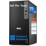 Dell Tower Desktop Computer for Business & Home, 2026 Copilot AI, Next Gen OptiPlex, 14th Gen Intel 4-Core Processor, 32GB DDR5 RAM, 1TB PCIe SSD, Type-C, HDMI, DisplayPort, Windows 11 Pro, Black