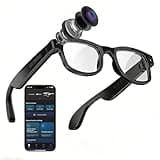 CJkao Smart Glasses with Camera, HD Camera Glasses, Video Recording, Voice Assistant control bluetooth music ai Glasses for Teenager Men Women