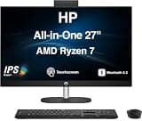 ME2 Customized All-in-One, Created Using HP 27 Business All-in-One 27" Touch IPS FHD (1920x1080) Display (AMD Ryzen 7 7730U, 16G/32GB/64GB DDR4, 1TB/2TB/4TB PCIe SSD, AMD Radeon Graphics, Win 11 Pro)