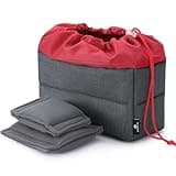 Koolertron Waterproof DSLR Camera Bag with Removable Insert, Adjustable Compartments, Fits in Camera Bags - Protective Case for DSLR/SLR Cameras & Accessories