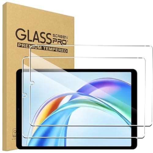 CONAPIKA 2 Pack Tempered Glass for HONOR Pad X7 8.7 inch, HD Clear, 9H Hardness, Anti-Scratch, Shatterproof, No Bubbles Touch Sensitivity Anti-Fingerprint Screen Protector