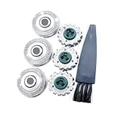 3-Pack Shaver Replacement Heads Compatible with Philips HQ64 HQ54 HQ8 AT750 AT890 PT860 PT866 AT758 AT798 PT721 PT722 PT723