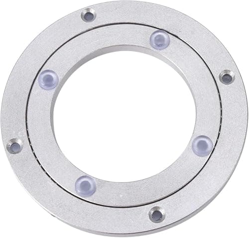 Ball Bearing Swivel Plate,Heavy Duty Rotating 4/6/8/10inches Aluminum Alloy Turntable Bearings Plate.