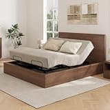 FLEXISPOT King Size Adjustable Bed Frame Base with Bio Anti-Pinch Technology, Zero Clearance, Independent Head & Foot Incline, Zero Gravity, Wireless Remote, Easy Assemble, 5-Year Warranty, 750 lbs.