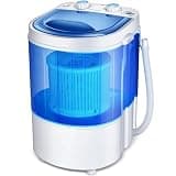 Portable Washing Machine, 260W Large Washing Machine Portable With Dryer Bucket For Clothes Shoe Mini Machines Automatic Sock Underwear Washer,for Apartments,RV,Camping(Shoe washing machine)