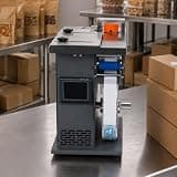 Semi-Automatic Centering Labeling Machine for 90° Box Seals 20-50mm