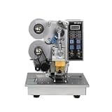 Foil Stamping Machine, Ribbon Hot Printing Coder Electric Digital Panel Coding, Crafts Making
