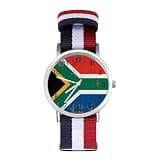 ZMYAPQO South Africa Flag South African Root Watches for Men
