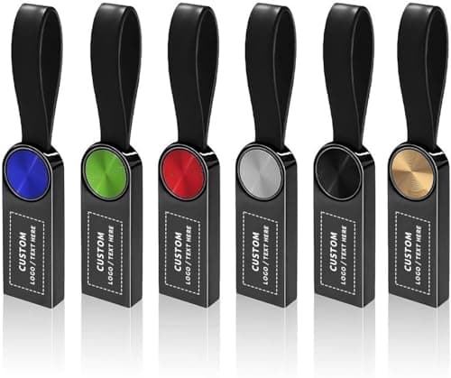 CD-Style Custom Logo USB Drives Bulk 50/100 PCS Memory Sticks, Personalized Thumb Drives for Trade Shows, Corporate Gifts and Events (100,128GB)