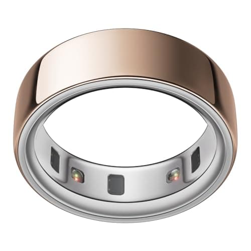 Oura Ring 4 - Rose Gold - Size 8 - Sleep, Activity, Women’s Health, AI Advisor, Up to 8 Days of Battery Life, Size Before You Buy, Android & iOS Compatible
