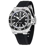 OHUGNA Pagani Design PD-YS034 Men's Automatic Mechanical Watch, Japan Miyota 8215 Movement, Sapphire Glass, 100M Waterproof BGW9 Luminous Wristwatch (Full Black)