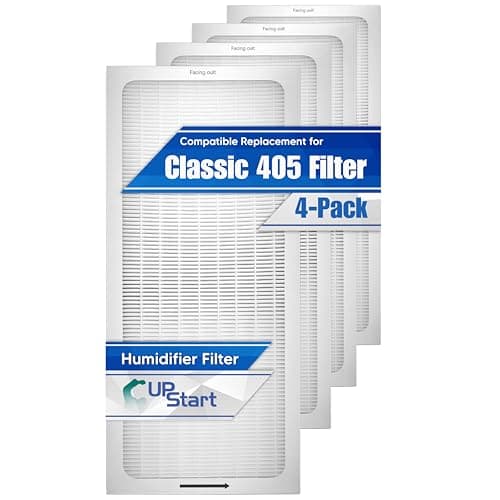 4-Pack Replacement for BlueAir Classic 405 Air Purifier Filter - Compatible with Blue Air 405 Filters HEPA H13