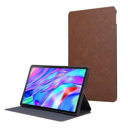 WEUFBG Stand Case for Lenovo Tab M10 Plus 3rd Gen Case 10.6 Inch 2022(TB125FU/TB128FU/TB128XU), Slim Leather Business Folio Stand Protective Tablet Cover, Multi-Angle Viewing(Brown)