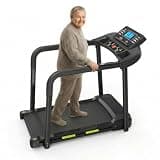 Ternewby Walking Treadmill for Seniors with Extended Handrails, 2.5HP, 300LB Capacity, Double Shock Absorption, Treadmills for Home, Perfect for Joint Protection