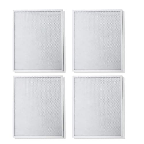 4 Pack Post Filter 16" x 12.5" Fit for Honeywell Air Cleaner 16" X 25" Models F300E F300A F50F F58F, Air Filter Replace 50000293-002