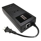 ezOutlet5-2R - Dual Outlet Internet Enabled IP & WiFi Remote Power Switch with Automatic Reboot - iOS | Android | Cloud | Google Home | 2 Web Controllable AC Power Outlets - Model EZ-73a