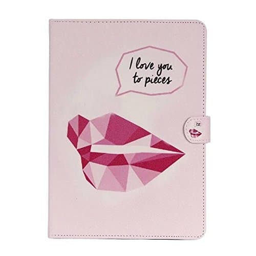 Galaxy Tab A 9.7 Case,T550 Case,Ngift [Wallet Function] PU Leather [Kickstand Feature] Folio Leather Stand Shell Flip Case Cover for Samsung Galaxy Tab A 9.7-Inch Tablet SM-T550 [I Love you to Pieces]
