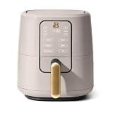 B 3 Qt Air Fryer with TurboCrisp Technology, EverGood Ceramic Nonstick Coating, Porcini Taupe by Drew Barrymore