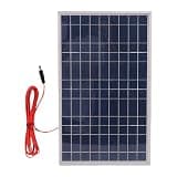 ciciglow Solar Panel Kit Compact 80W High Efficiency Monocrystalline Solar Charger for RV Boat Home Off Grid System