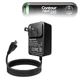BoxWave Charger Compatible with Ascensia Diabetes Care Contour Next ONE - Wall Charger Direct (15W), Rapid Charge Your Device with Built-in 3ft Cable