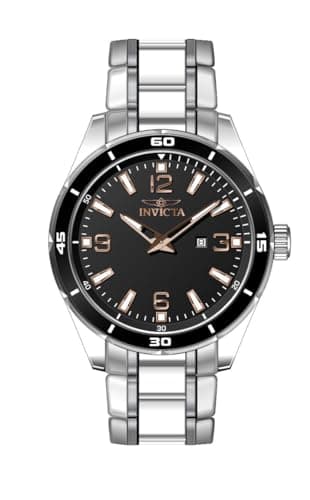 Invicta Men's Pro Diver 44mm Stainless Steel Quartz Watch, Silver (Model: 46667)