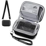 K&F CONCEPT Carrying Case for Digital Camera, Hard Shell Protective Travel Case Compatible with Ricoh GR III/GR IIIX/for Sony ZV-1 RX100/ for Canon G7X Mark III/G5X Mark II (Case Only)