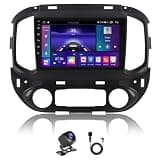 ASURE 4+64GB Android 15 Car Stereo Radio for Chevrolet Colorado RG 2015–2022 & GMC Canyon Low-end,9 Inch Touch,Wireless CarPlay/Android Auto,Bluetooth 5.4,GPS,Backup Camera, DSP, WiFi 6, Double DIN
