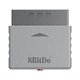 8Bitdo Retro Wireless Adapter Receiver for PS1 PS2 / Windows 10/11, Compatible With PS5/PS4, Xbox Series, Xbox One Bluetooth and Switch Pro Controllers