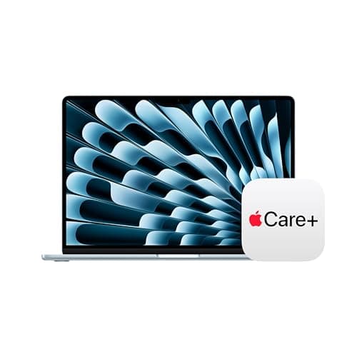 Apple 2026 MacBook Air 15-inch Laptop with M5 chip: Built for AI, 15.3-inch Display, 16GB Unified Memory, 1TB SSD, 12MP Center Stage Camera, Touch ID, Wi-Fi 7; Sky Blue with AppleCare+ (3 years)