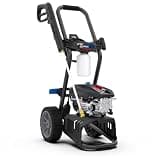 AR Blue Clean XP33000 Electric Pressure Washer, 3000 Max PSI, 1.3 Max GPM, 15 Amp Induction Motor, Two Wheel Cart Design, Included Accessories