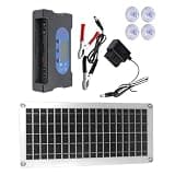 Smart Solar Maintainer 20W for 12V Batteries Featuring Overheat and 10A Charging ABS Solar Battery Device