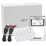 iStim Tens Unit Stimulator Machine - EV820 with 8 Electrodes Japanese Gel for Pain Management, Back Pain and Rehabilitation