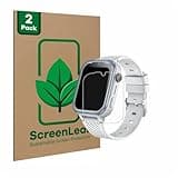 ScreenLeaf (2 Pack Screen Protector Compatible with DDIOYIUR Smartwatch [Sustainable Screen Protection, Clear, Anti-Scratch]