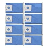 Large-capacity Vacuum Cleaner Dust Bag, Compatible For Samsung SC4130 VC5511SX3R/XEZ DJ69-00420B, Detachable And Washable, Reusable(8pcs)