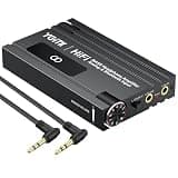 YGiTK Professional 16-600Ω Bluetooth Headphone Amplifier with Bass Boost,3.5mm Portable HiFi Earphone Amplifiers,Gain Switch Bass Volume Adjust & Aluminum Case,Rechargeble Headphone Amp for Laptop